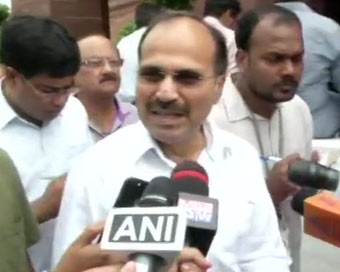 Leader of Congress in Lok Sabha Adhir Ranjan Chowdhury