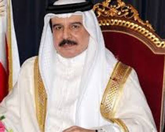 King Hamad bin Isa Al Khalifa and Prince Khalifa Bin Salman Al Khalifa