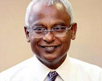 Ibrahim Mohamed Solih (file photo)