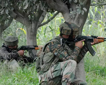 Two militants killed in J&K gunfight (File photo)