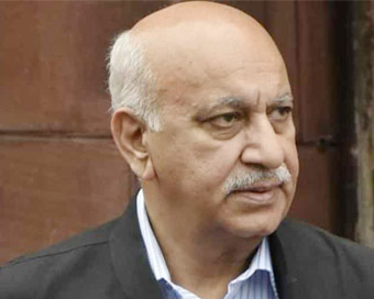 former Union Minister M.J. Akbar (File photo)