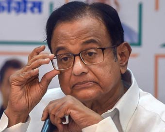 Ship in 2021 with 130 cr on board sinking: Chidambaram (file photo)