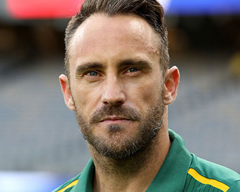 Former South Africa captain Faf du Plessis