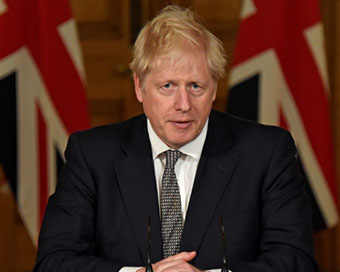 British Prime Minister Boris Johnson