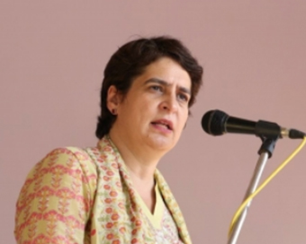 Congress General Secretary Priyanka Gandhi Vadra