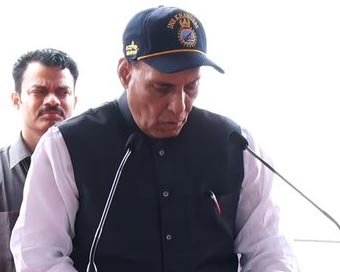 Defence Minister Rajnath Singh 