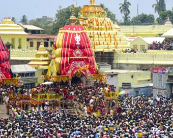 Rath Yatra 2023: Lord Jagannath, his siblings ascend chariots