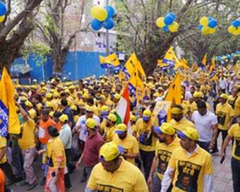 Walk for Kejriwal: AAP organises rally amidst Chief Minister