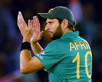 Former Pakistan captain Shahid Afridi