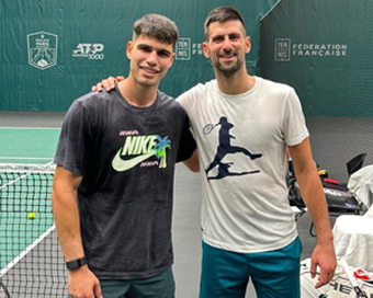 Djokovic, Alcaraz land in same half of Miami draw