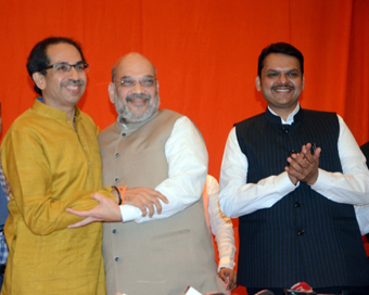 Shiv Sena to contest 23 seats, BJP 25 in Lok Sabha polls