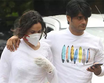 Ankita Lokhande visits Sushant Singh Rajput