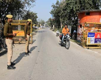 Tight security in Ayodhya for Modi