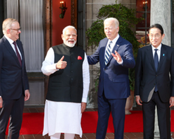 Joe Biden and PM Narendra Modi in USA