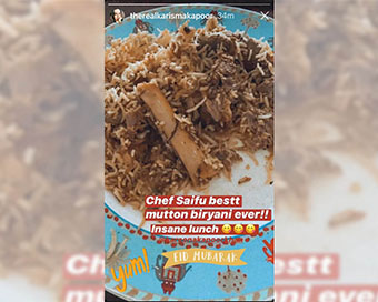 Mutton Biryani cooked by Saif Ali Khan