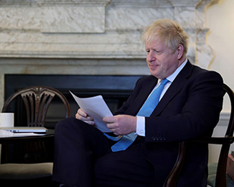 UK PM Boris Johnson