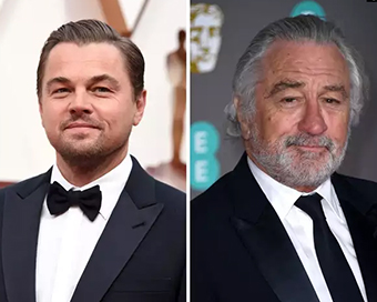 DiCaprio, De Niro offer movie role to raise money for food fund