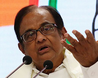 Former Finance Minister P. Chidambaram 