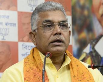 BJP chief Dilip Ghosh (file photo)