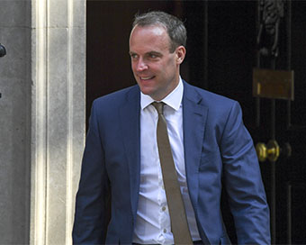 British Foreign Secretary Dominic Raab