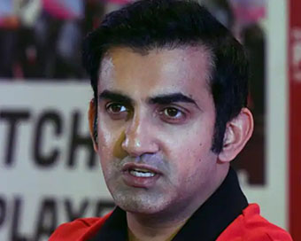 Former Inida batsman Gautam Gambhir 