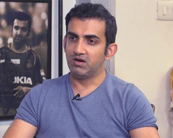 Cricketer Gautam Gambhir