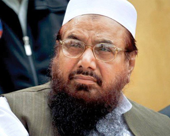 Mumbai terror attack mastermind and Jamaat-ud-Dawa (JuD) leader Hafiz Saeed (file photo)