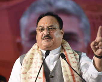 BJP President J.P. Nadda