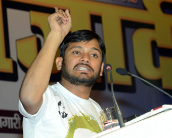 Former Jawaharlal Nehru University Students Union (JNUSU) President Kanhaiya Kumar (file photo)