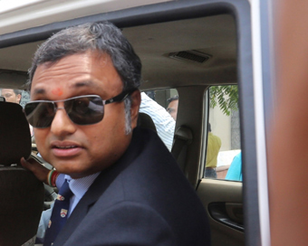 Karti Chidambaram (file photo)