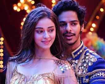 Ananya Pandey and Ishaan Khatter in 