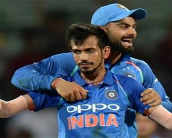 Virat Kohli and Yuzvendra Chahal (file photo)