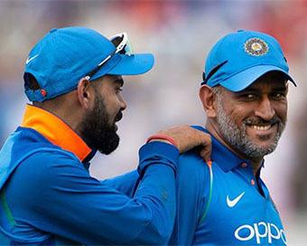 Virat Kohli with MS Dhoni (file photo)