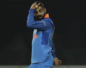 Indian skipper Virat Kohli