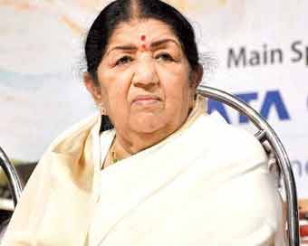  Lata Mangeshkar (file photo)