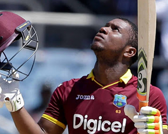 Evin Lewis ton helps West Indies seal series against Sri Lanka