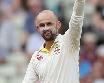 Australia off-spinner Nathan Lyon