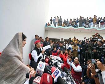 Dimple Yadav leads in Mainpuri LS bypoll