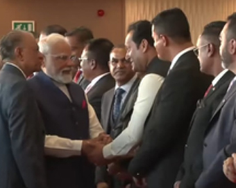 PM Modi welcomed with traditional Bihari 