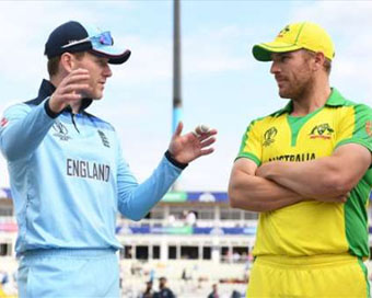 England captain Eoin Morgan and Australia captain Aaron Finch (file photo)