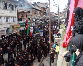 Thousands join 8th Muharram procession in Jammu and Kashmir’s Srinagar