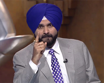 Congress leader Navjot Singh Sidhu (file photo)