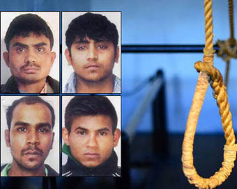 Nirbhaya convicts (file photo)