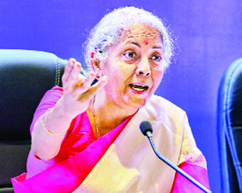 Union Finance Minister Nirmala Sitharaman