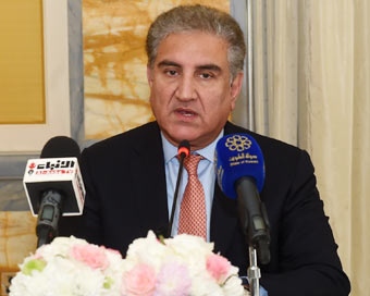 Pakistan Foreign Minister Shah Mahmood Qureshi (file photo)