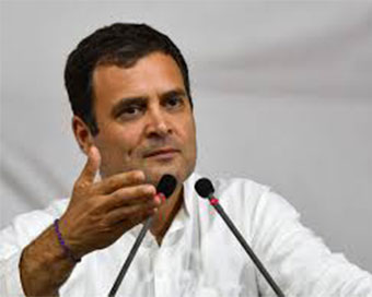 former Congress chief Rahul Gandhi