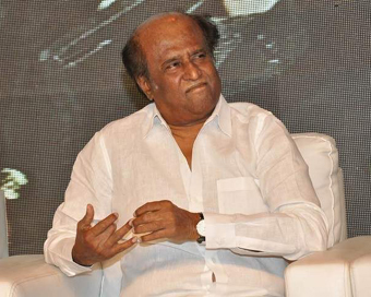 Tamil superstar Rajinikanth (file photo)