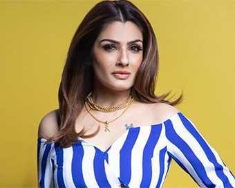 Actress Raveena Tandon