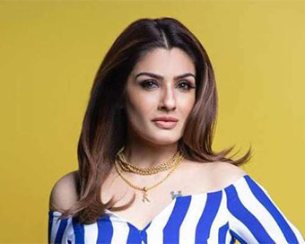 Bollywood actress Raveena Tandon 