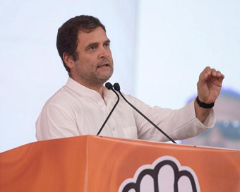 Former Congress chief Rahul Gandhi (file photo)